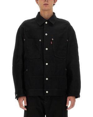 Junya Watanabe Relaxed-Fit Wool Jacket - Black