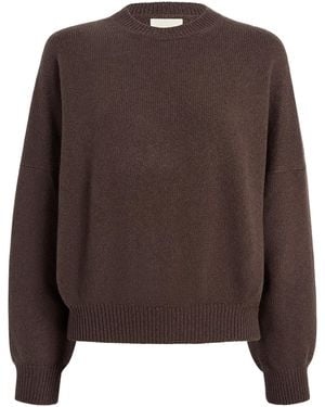 KHAITE Jersey "Margaux" - Brown