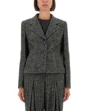 Dolce & Gabbana Dolce & Gabbana Single-Breasted Jacket - Grey