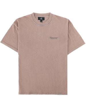 Represent T-Shirt Con Logo - Pink