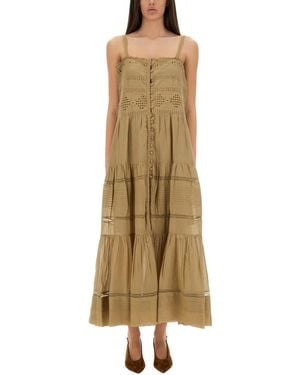 Isabel Marant Abito Lungo "Divine" - Neutro