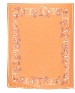 McQueen Mushroom Scarf - Orange