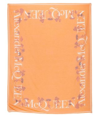 McQueen Mushroom Scarf - Orange