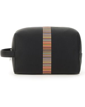 Paul Smith Borsa "Signature Stripe" - Nero