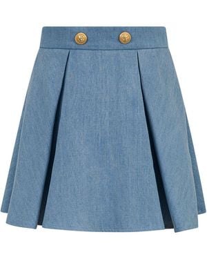 Balmain Skirt - Blue