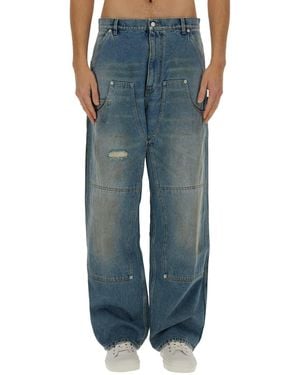 Moschino Jeans "Wide-Leg" - Blu
