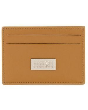 MM6 by Maison Martin Margiela Card Holder Numeric - Brown