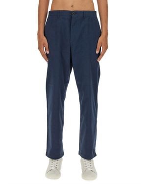 Paul Smith Loose Fit Trousers - Blue