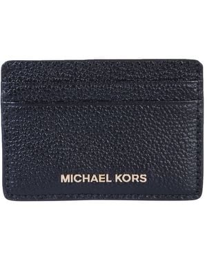 MICHAEL Michael Kors Portacarte Con Logo - Blue