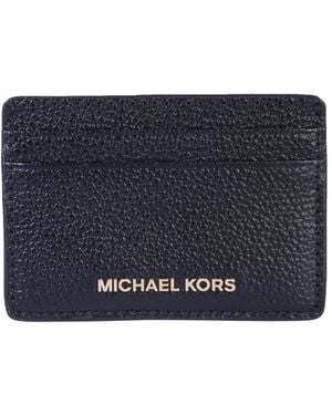 MICHAEL Michael Kors Portacarte Con Logo - Blue