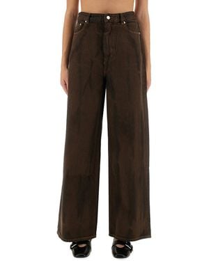 Ganni Baggy Trousers - Black