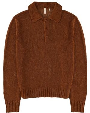 sunflower Cotton Polo Shirt - Brown