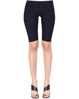 HUALA High Waist Cyclist Bermuda - Blue
