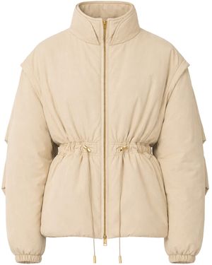 Isabel Marant Dastyni Padded Cotton-Blend Jacket - Natural