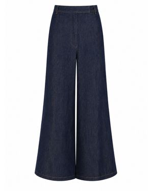 Dries Van Noten Jeans Ampio "Penn" - Blue