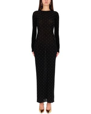 Rabanne Second-Skin Effect Long Dress - Black