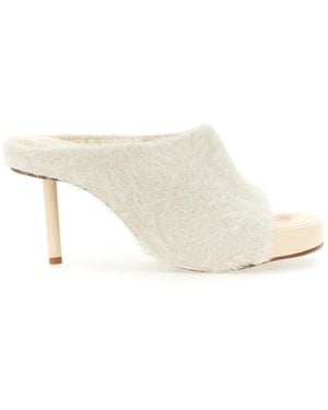 Jacquemus Cloud Mules - White