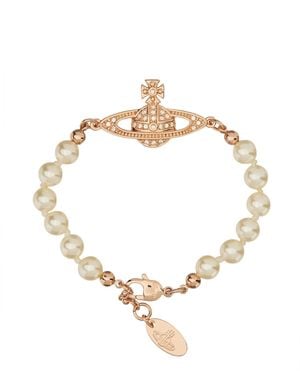 Vivienne Westwood Bracciale "Mini Bas Relief" - Metallic