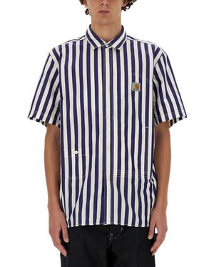 Junya Watanabe Camicia X Carhartt Wip - Blu