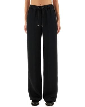 Herno Resort Trousers Acetate Viscose Trousers - Black