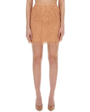 Alysi Frizzy Mini Skirt - Multicolour