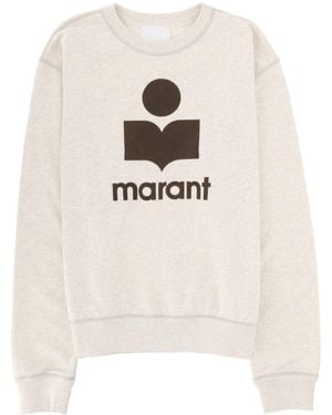 Isabel Marant Relaxed Fit Long-Sleeve Sweatshirt - Natural