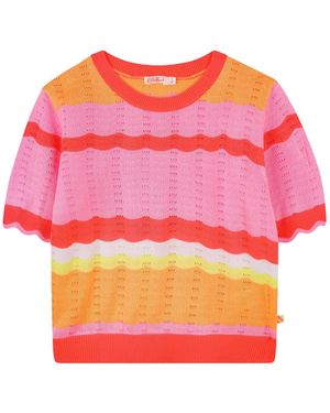 Billieblush Short-Sleeved Pullover - Pink