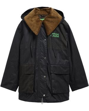 BARBOUR X GANNI Coat - Black