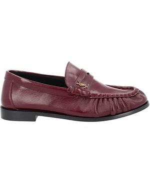 Saint Laurent Mocassino "Le Loafer Cassandre" - Purple