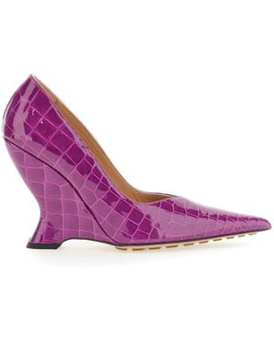 Bottega Veneta Decollete' Punta - Viola
