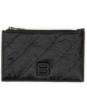 Balenciaga Portacarte "Crush" - Nero
