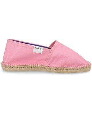 A.P.C. A. P.C. Espadrilla - Pink