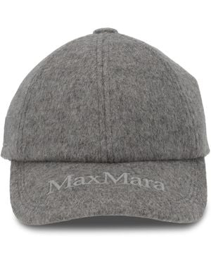 Max Mara Cappello Da Baseball - Grey