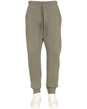 Tom Ford PANTALONE JOGGING REGULAR FIT IN COTONE - Verde