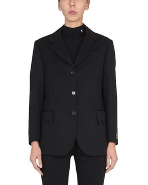 Raf Simons Single-Breasted Jacket - Black