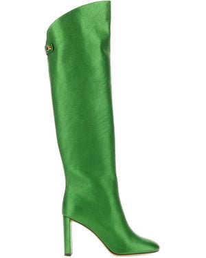 Skorpios Adriana Nappa High Heel Boot - Green