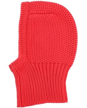 YMC Knitted Balaclava - Red