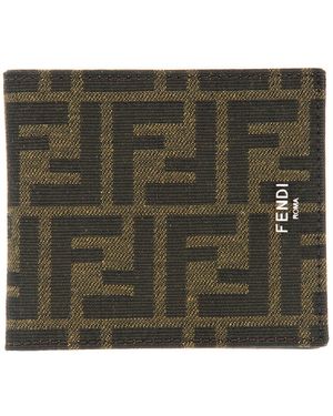 Fendi Portafoglio Bifold - Green