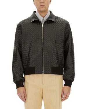 Bottega Veneta "Braided" Jacket - Black