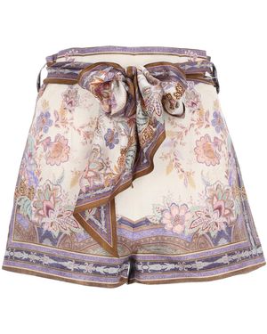 Zimmermann Luna Scarf Tie Short - Multicolour