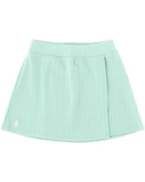 Polo Ralph Lauren Costume Con Motivo Maglia Intrecciata - Green