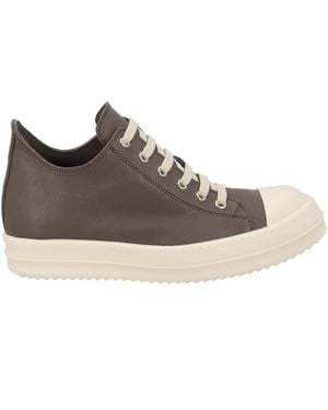Rick Owens Solid Low Trainers - Brown