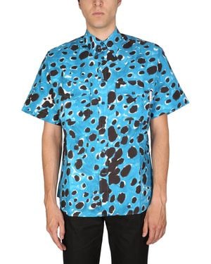 Marni Pop Dots" Print Shirt - Blue