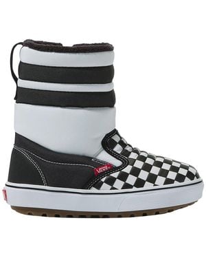 Vans "Checkboard" Snow Boots - Black