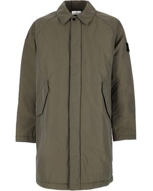 Stone Island Cappotto Lungo - Grey