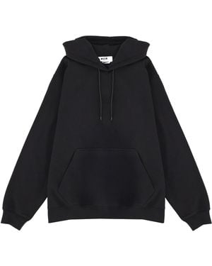 MSGM Sweatshirt With Logo - Black