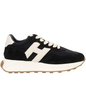 Hogan Multicolour Polyamide Calfskin - Black