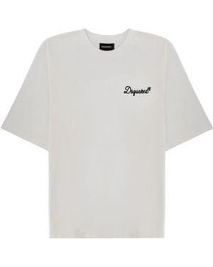 DSquared² Dsquared T-Shirt With Logo - White