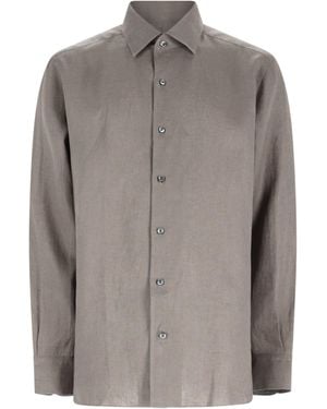 ZEGNA Camicia "Oasi" - Grey