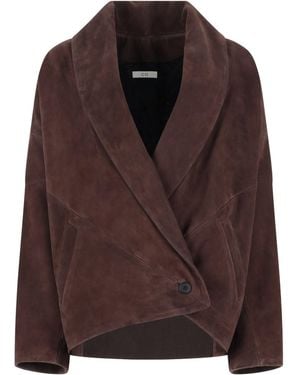 Co. Giacca "Wrap" - Brown